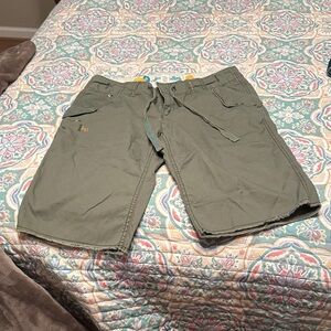 American Eagle Outfitters Women’s  Olive Cargo Shorts